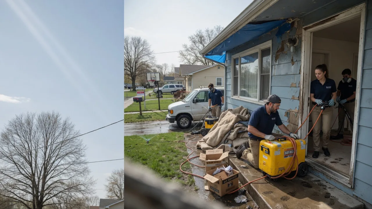 Basement Flood Cleanup in Independence, LA near me